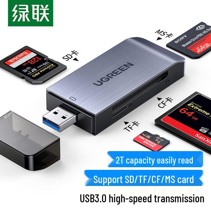 

UGREEN Multi-function USB/Type-C Card Reader