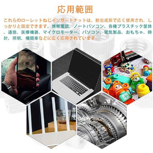 Aicosineg Insert Nuts, M4 x 5mm(L) x 6mm(OD), 75-Piece Set, Knurled Nuts, 3D Printed Brass Knob Nuts, Female Thread Brass, Rust-Resistant, Thermally C