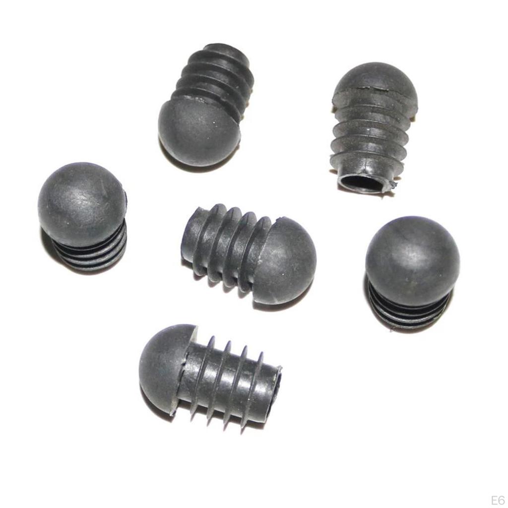 Inserts 20 Tube Round Pieces End Cap Plugs Furniture Protection For Luggage Racks