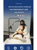 24" U-Shaped LED Beauty Lamp with Floor Stand for Nail, Tattoo, and Eyebrow Art.