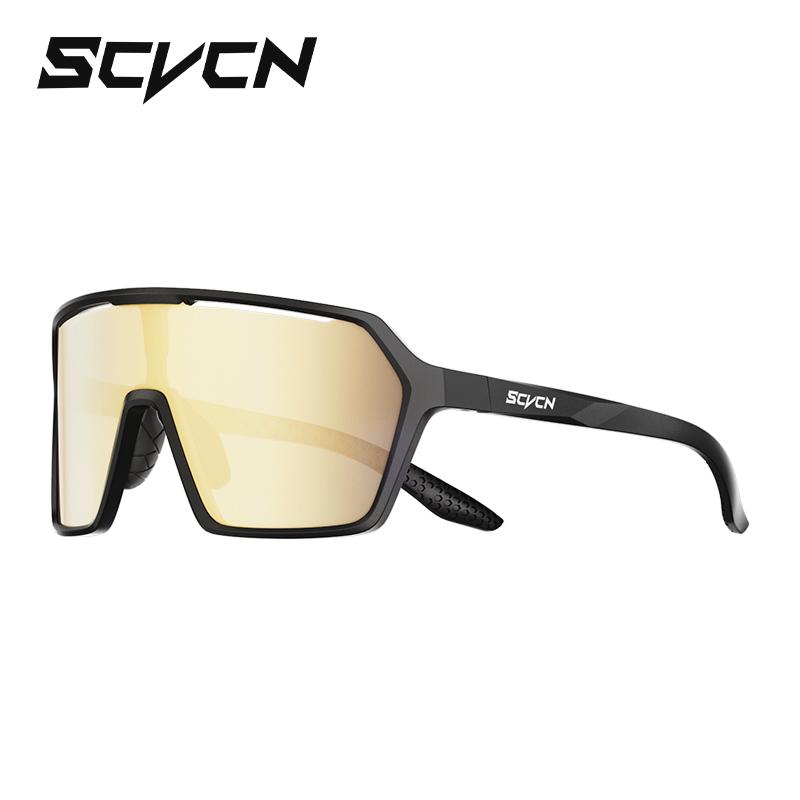 

Scvcn Cycling Glasses Men Bike Sunglasses UV400 for Skating Cycl Eyewear MTB Outdoor Women Sport Goggles Bike Bicycle Eyewear 1lens