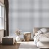 Geometric rhombus wallpaper gray and light gray 50x1000