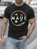 Maui and Sons  Heavyweight Graphic - Vintage Hawaiian Tee with Maui Sons Logo T-shirt