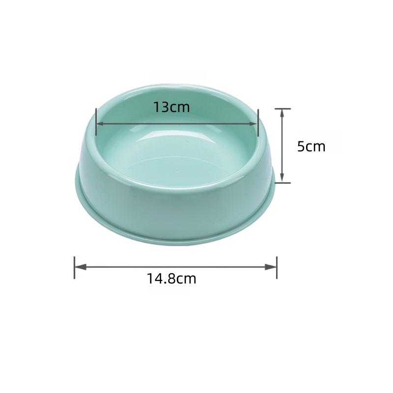 Pet Food Bowls Travel Footprint Feeding Feeder Water Plastic Bowl For Dog Cats Puppy Food Bowl