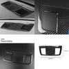 For BMW E90 E92 E93 3 Series 2005 2012 Carbon Fiber Dashboard AC Air Vent Frame Self Adhesive Anti Scratch Sporty Trim