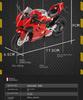 1:12 Alloy Motorcycle Model with Sound - Smooth Running Children's Toy and Ornament