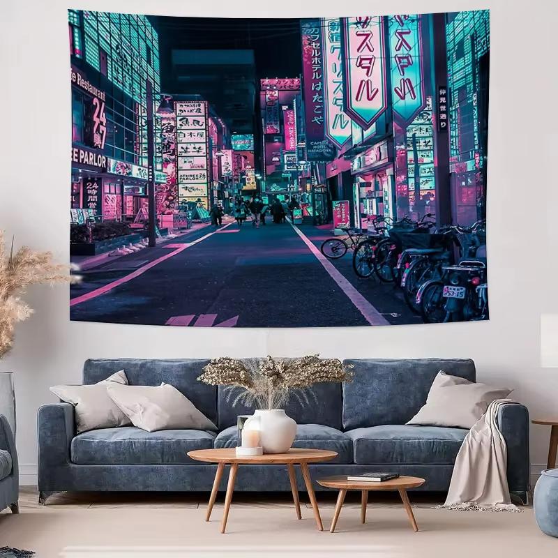 Music Is My Drug Polyester Tapestry Bold Lettering Wall Hanging for Bedroom Living Room Music Fan Vibe Decor Gift 74x94cm(29x37in)