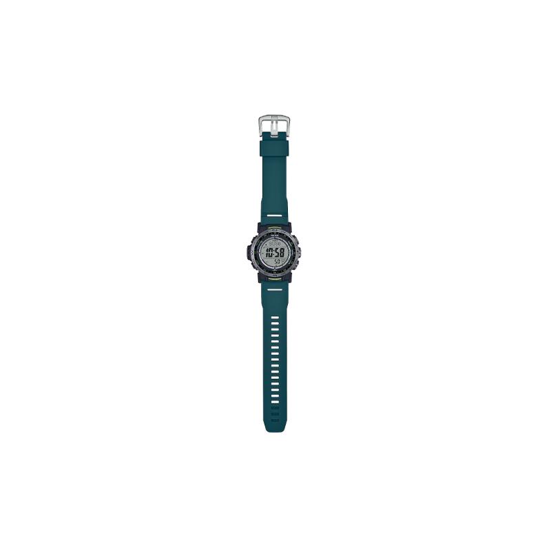 

CASIO PRO TREK series-Disc digital display 100 meters waterproof Quartz resin strap men s watch gray PRW-35Y-3JF сірий колір