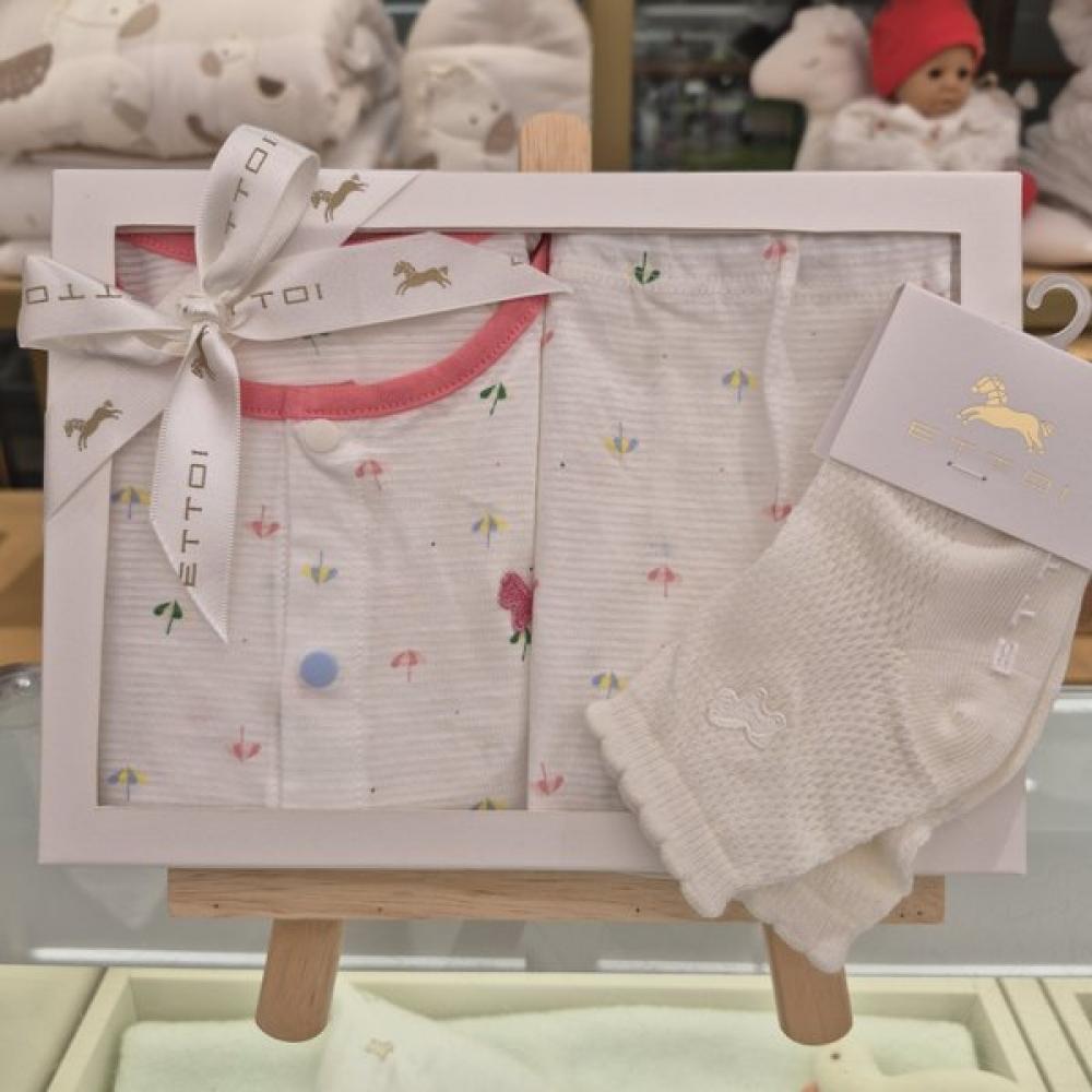 

Ettoi 26 S S New Product Birth Newborn 100 dayS firSt Birthday Gift Set Skinner Sock Set 3Y