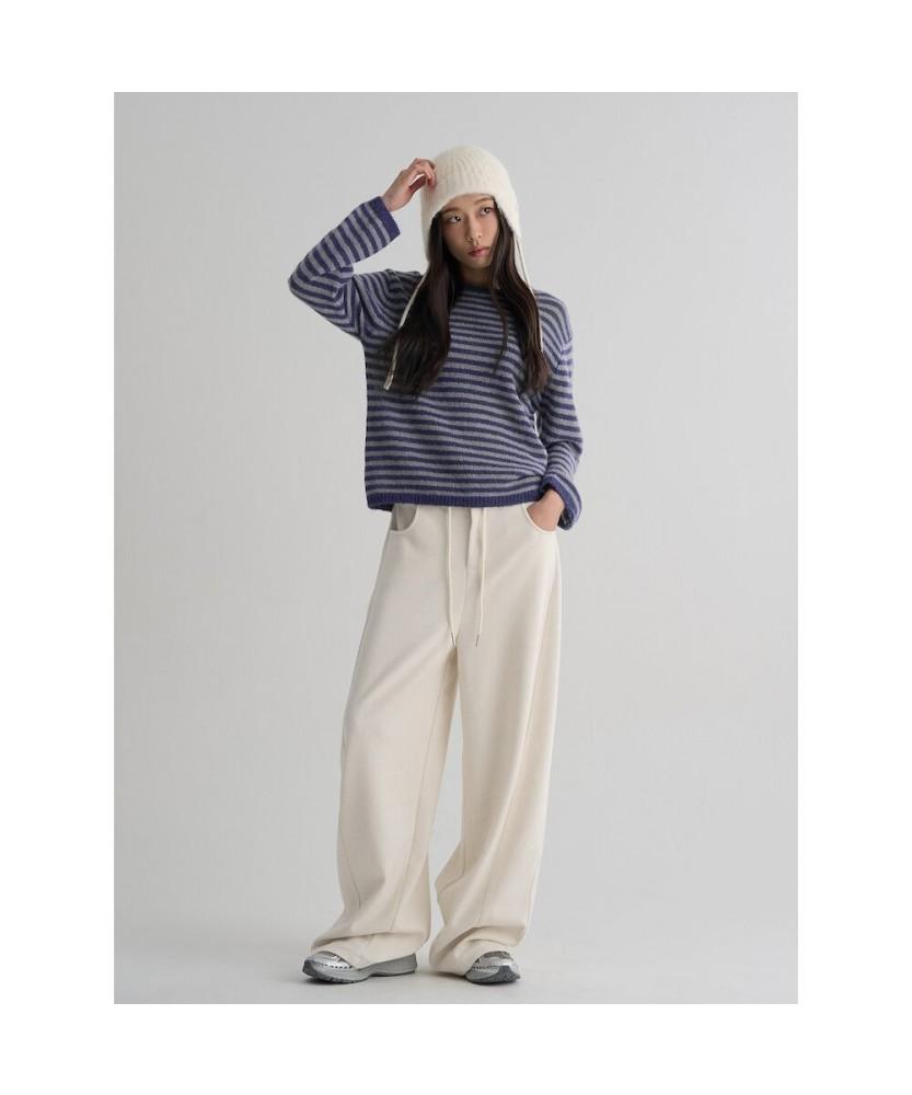 8 Seconds Purple Striped Pullover
