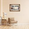 Witchcraft Charm: Vintage Halloween Tin Sign - "Book a Flying Lesson" Wall Art, 8x12 inches - Perfect for Home and Garden Decor