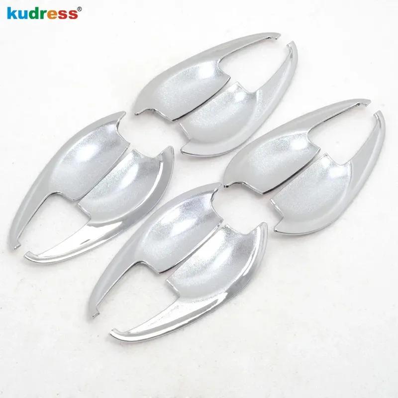 

For Nissan Teana L33 Altima 2013 2014 2015 Chrome Car Side Door Handle Bowl Cover Trim Door Handles Cup Overlay Accessories