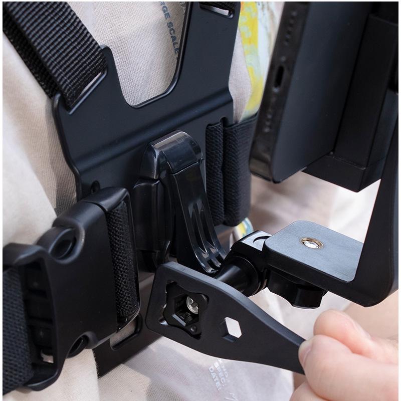 Universal Chest & Shoulder Strap for Outdoor Cycling and Live Shooting