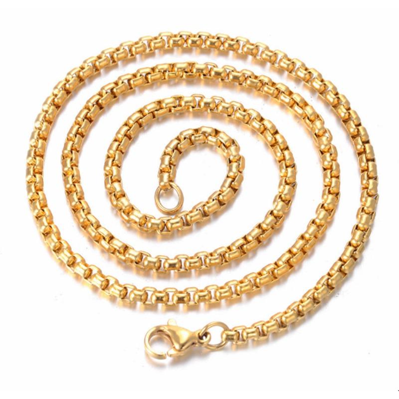 Meier Original design cuban link lion head necklace - hip hop punk style pendant choker