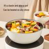 COOKER KING 24cm 3-Layer 304 Stainless Steel Multi-Purpose Mixing Bowl