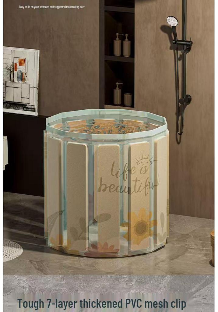 Foldable Portable Children's Swimming and Bath Tub