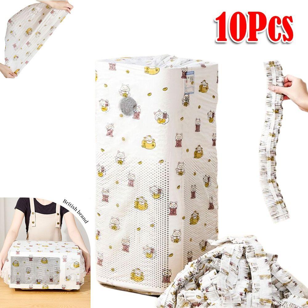 10Pcs Disposable Electric Fan Cover for Air Conditioner Rice Cooker Microwave Oven