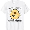 Ich habe Stabilität Fähigkeit zu stechen Lustiges Niedliches Enten T-Shirt