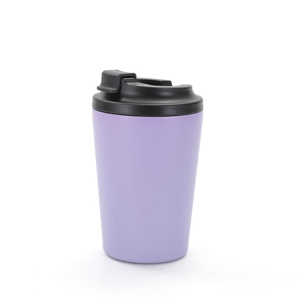

Vehicle-mounted Stainless Steel Vacuum Flask American Style Coffee Cup Insulated Water Bottle Car фиолетовый