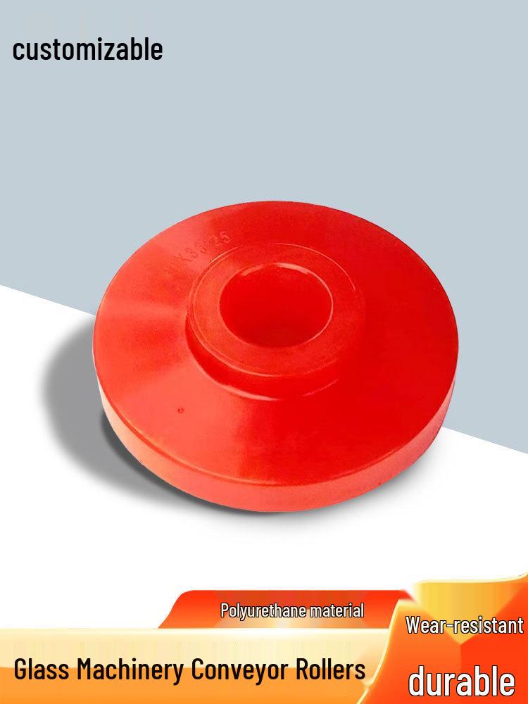 Durable Polyurethane Wear-Resistant Glass Turntable Conveyor with Roller Transfer Wheels Outer Diameter 60mm, Inner Diameter 20mm
