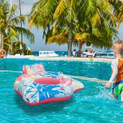 Uppblåsbar Pool för Vuxna i Poolen, s, Luftmadrass med Ryggstöd, Flytande Rör,