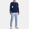 Under Armour Storm Sweatshirts Men's Collegiate Blue Turtleneck Moderate Regular Unisex 1370156-409