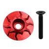 Corrosions Resistant Bicycles Stem Cover Headset Caps Dustproof Headset Caps for Professional Cyclists and Enthusiasts
