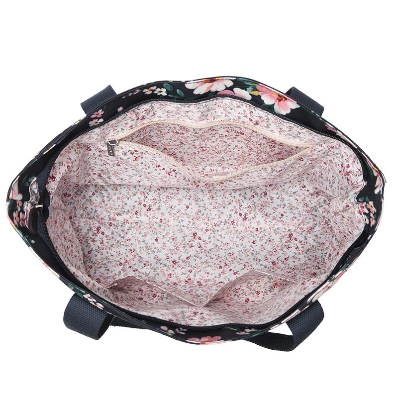 Large Capacity Tote Bag Women Commuter Printed Shoulder Bag Mother Bag