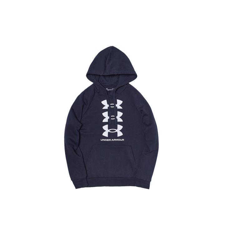 Under Armour Rival Sweatshirts Men's Black Hooded Moderate Regular 1357094-001