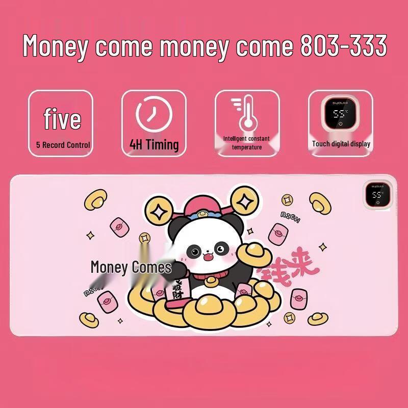 Heated Mouse Pad & Desk Mat with 4H Auto Shut-off 80x33cm, Right Control