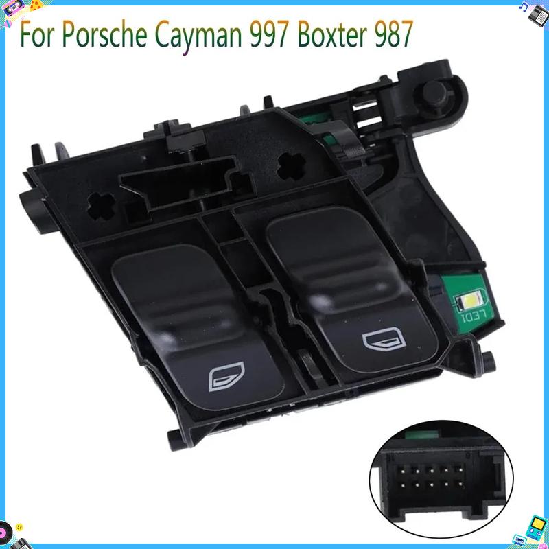 

Electric Power Window Switch for Porsche Cayman 997 Boxter 987 left side Glass Lifter Control Regulator Button Car Accessories