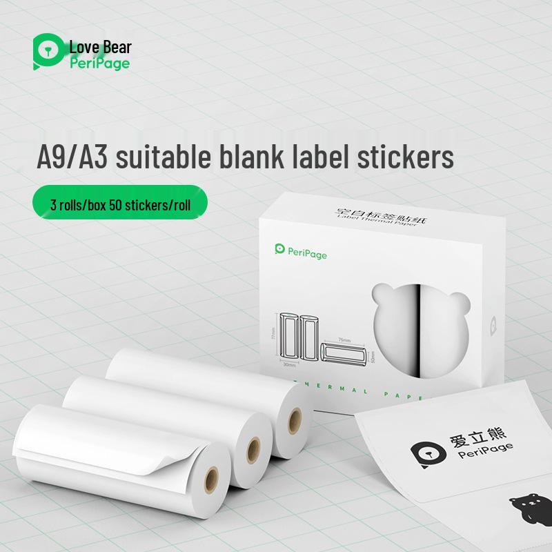 Ericbear A9 High-Definition Thermal Photo Paper, Ten-Year Keepsake, Mistake-Free and Three-Proof Printing.