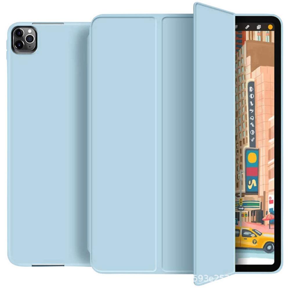 Para iPad 10 Capa Magnética 10.9 Polegadas À Prova de Choque Capa de Silicone com Porta-Lápis Casco Macio