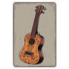 Rock Guitar Vintage Tin Sign Music Poster Wall Plaque Retro Tinplate Crafts Decor for Bar Garage Club Night Rock Party