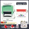 Self-Inking Rectangular Teacher's Grading Stamp - Cute Cartoon Design