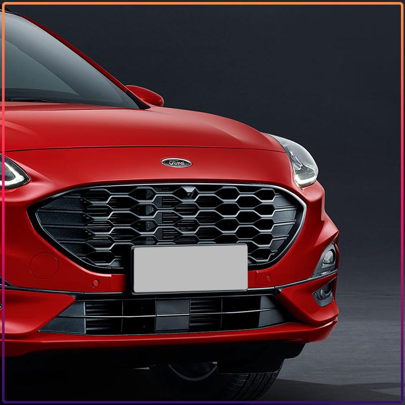 11.5x4.5cm Rear Trunk Emblem Sticker for Ford Ranger Escape Mondeo Fusion Fiesta Kuga Edge Focus Mustang Car Logo Badge Accessories