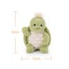 Apricot Lamb Clever Turtle Manman Plush Toy, Soft and Cute, Fluffy Clever Turtle Manman, Suitable for Boys and Girls, 16cm