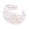 Women Mesh Headband with Faux Pearl Design Lightweight Comfortable Wide-Edged Hair Hoop Hair Accessories