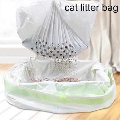 Cat Litter Bag Cat Toilet Sanitary Garbage Bag Scoop-Free Pickup Bag Pet Professional Practical Cleaning Supplies