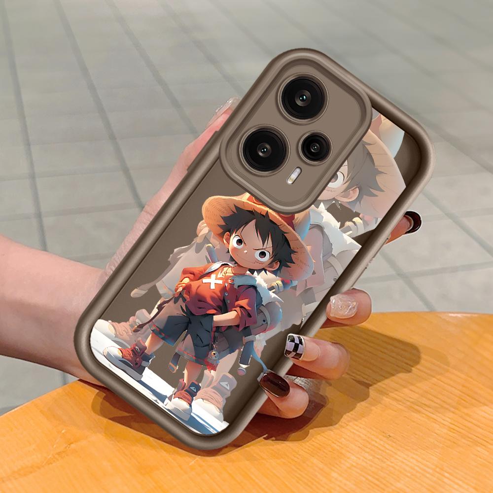 

Мягкий силиконовый квадратный чехол с рисунком лестницы для телефона, полное покрытие, противоударный защитный резиновый чехол для камеры для Xiaomi Redmi Redmi K40 Gaming коричневый