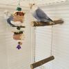 Universal Parrot Toy Strong Hardness Perched Healthy Bird Perch Parrot Stand Stick  Parrot Swing Molar Claws