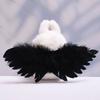15-17cm For Labubu Baby Clothes Angel Wings Bubble Mart Role Playing Fashion Accessories  Car Pendant (No Dolls)