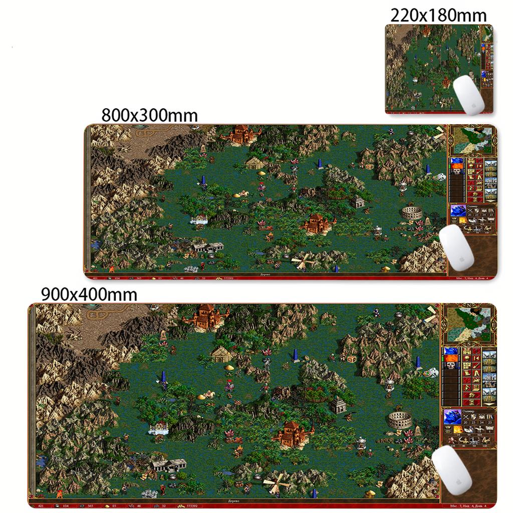 Xcm Podložka pod myš Heroes of Might and Magic Podložka pod klávesnici a myš na stůl Kancelářské potřeby Podložka na stůl Koberec Podložka pod myš XXL