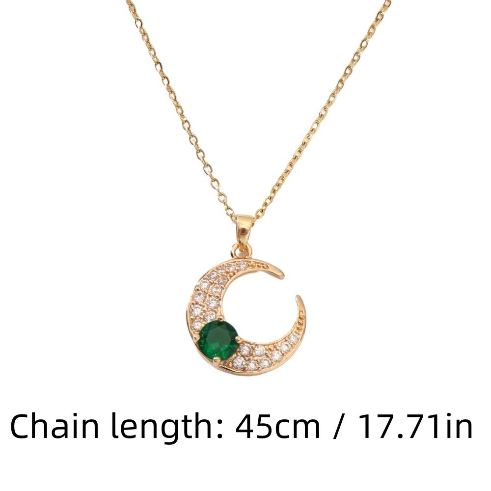 Purple Zirconia Sunburst Pendant Necklace, Golden Tone Sparkly Jewelry for Women
