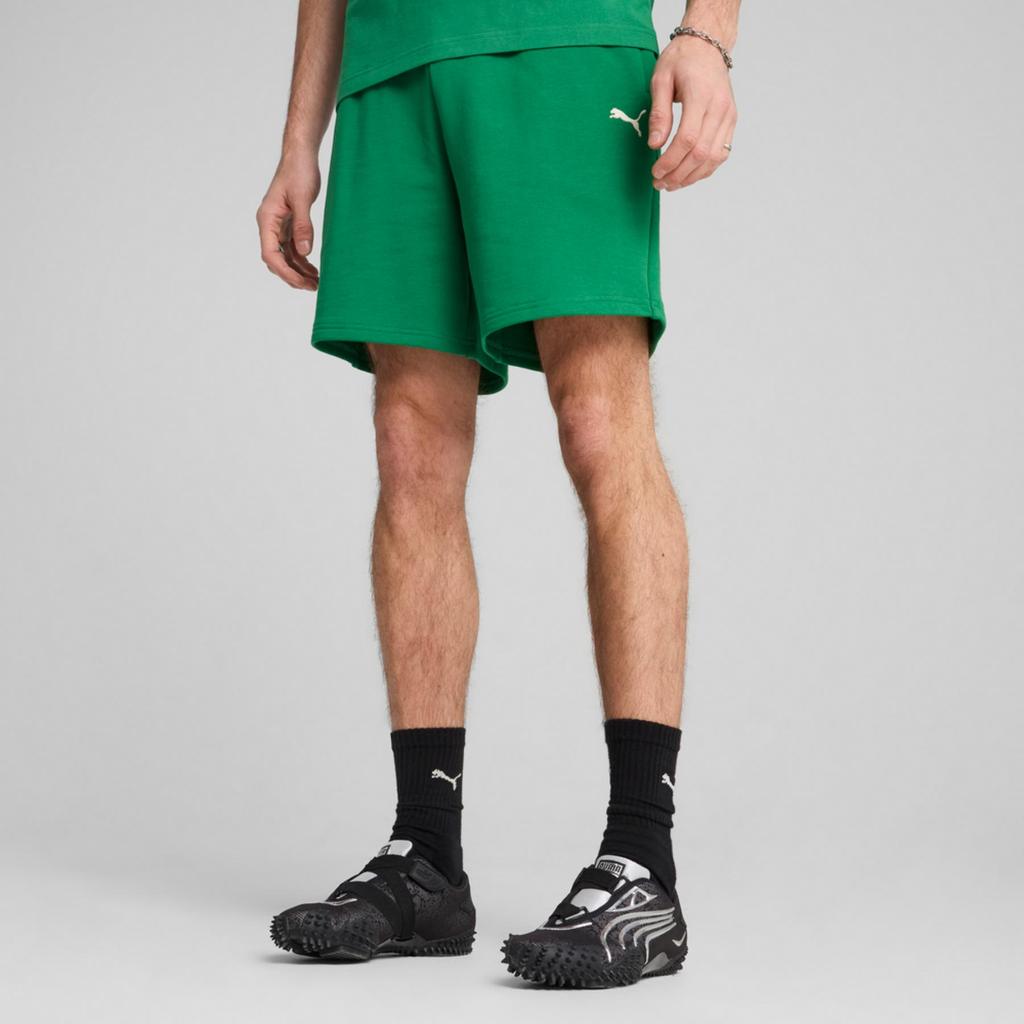 Puma WARDROBE ESS RELAXED 7 TR Men's Shorts Green 62965486 R L