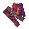 Family Matching Print Sets Pajamas Loungewear Outfits Family Matching Long Sleeve Tops+Pants Set