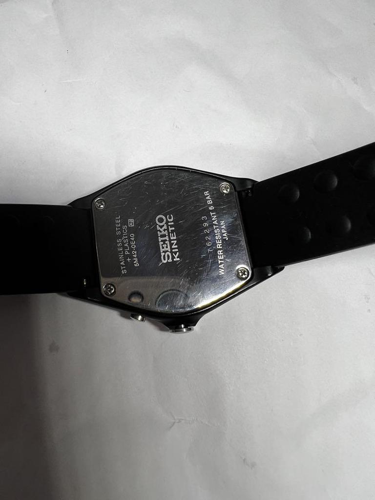[USED] Seiko Kinetic 5M42-0E40 Automatic Watch