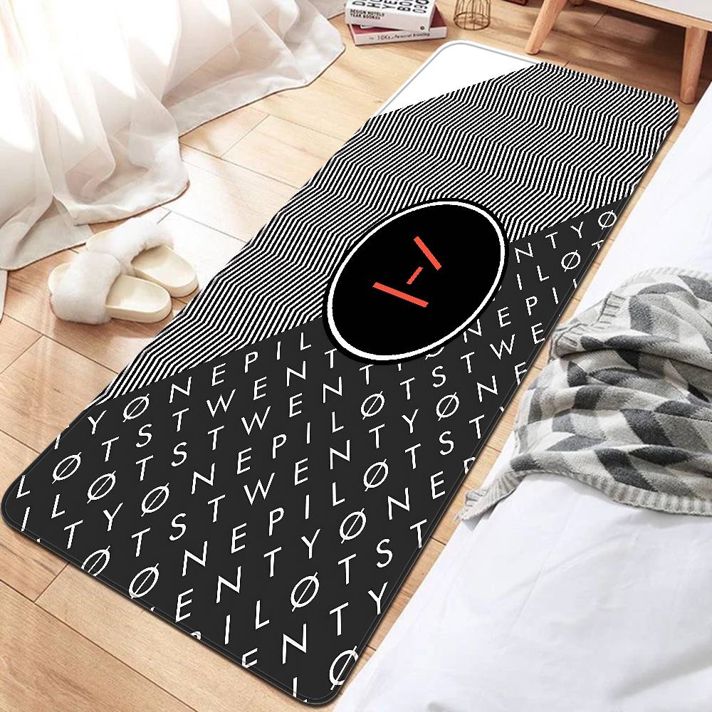 Twenty One Pilot Door Mat Cheaper Anti-slip Modern Living Room Balcony Printed Bedside Mats