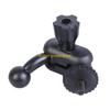 W89C 1/4inch to 17mm Ball Head Bracket Mount Adapter Holder Support Multiple Device Tripod Mount Connector Adjustable
