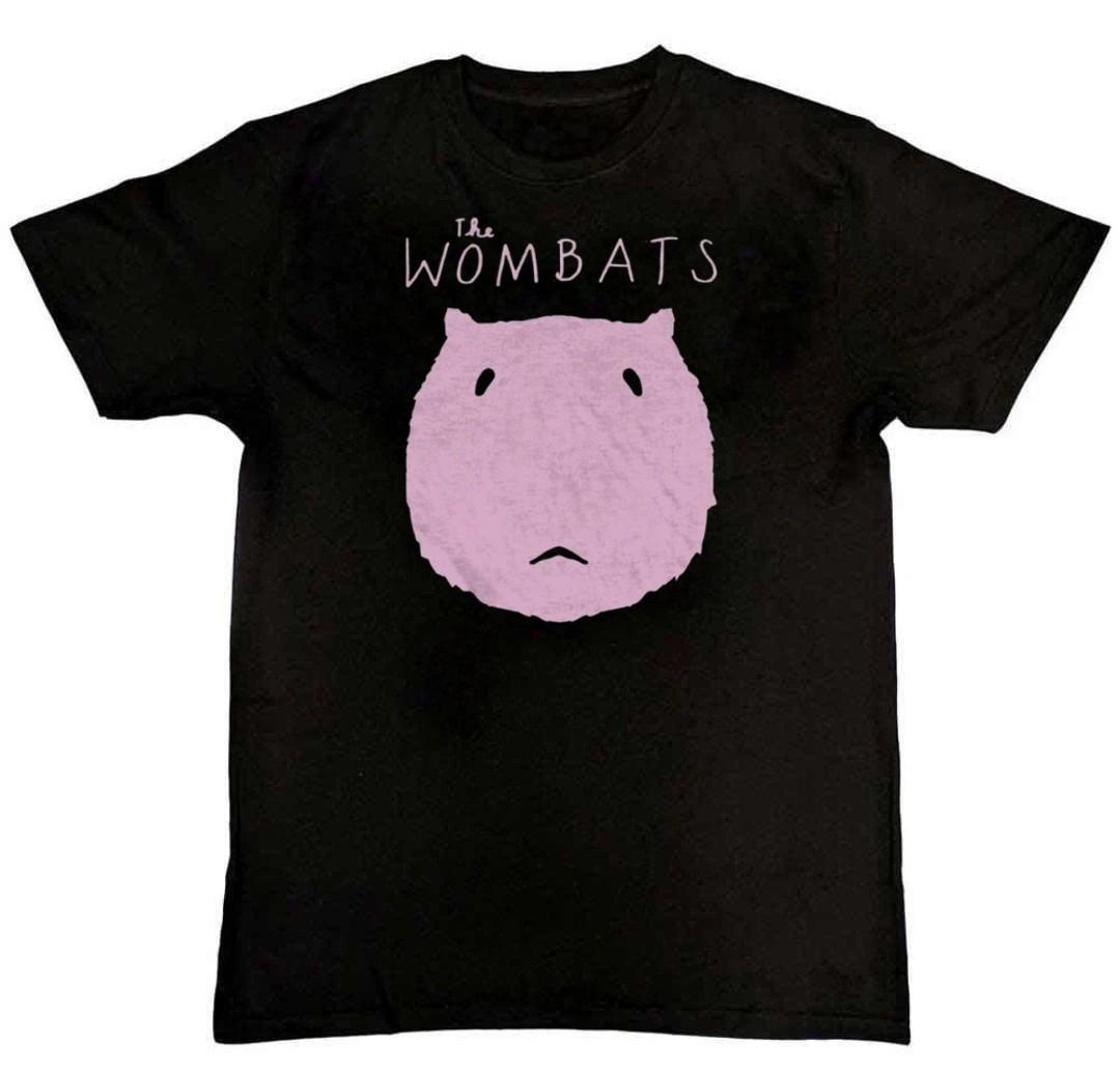 The Wombats Band Logo Cute Graphic Print Mens T-Shirt S